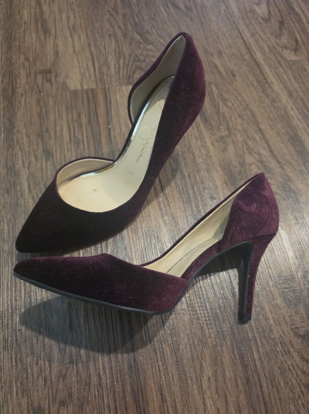 Burgandy Heels